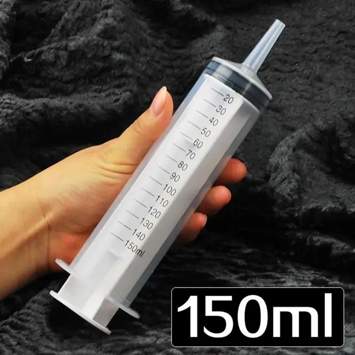 Seringue réutilisable pour marinade en plastique 60ml 100ml 150ml pour viande volaille marinage barbecue nourriture animaux de ferme occasions spéciales