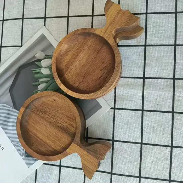 Pio à condiments en bois simple