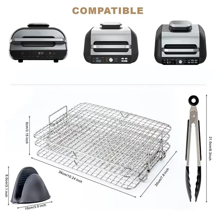 Friteuse à Air AD-Air T1 pour Ninja Foodi Grill XL