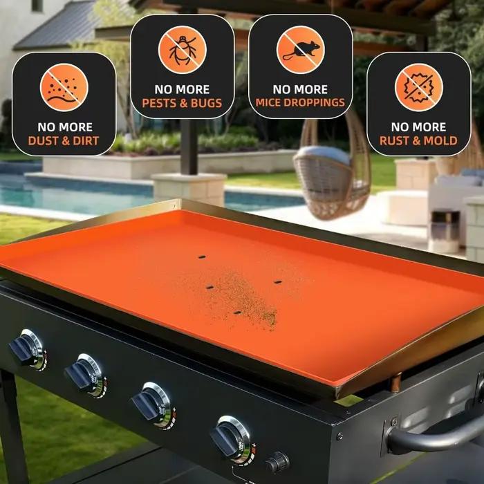 Couverture de plaque chauffante en silicone de qualité alimentaire