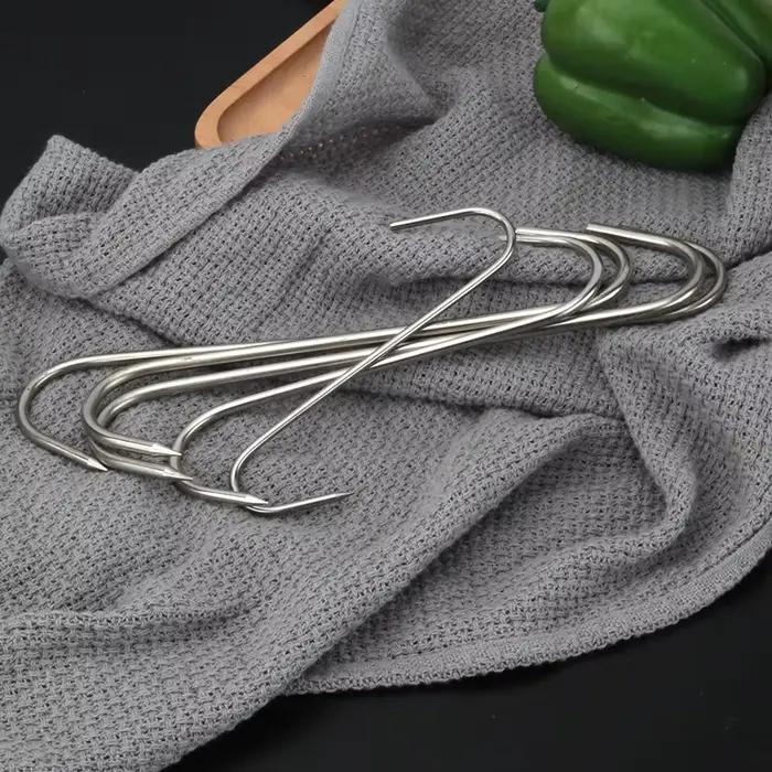 Crochet à viande de boucher en acier inoxydable