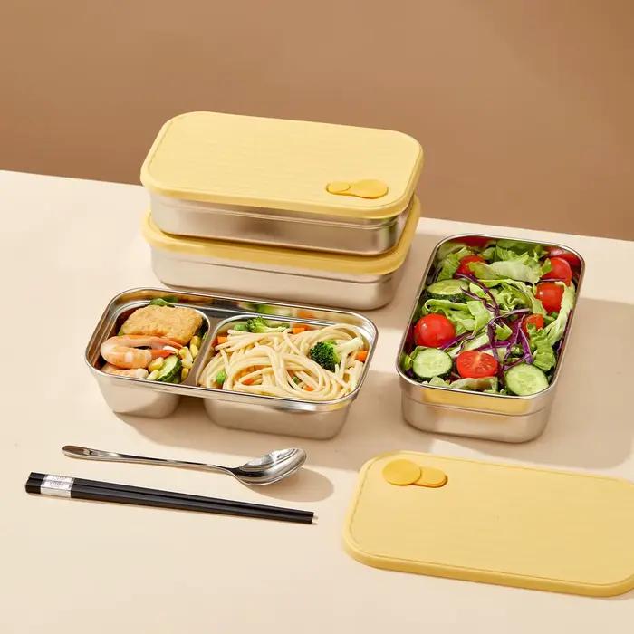 Boîte à lunch portable et réutilisable pour enfants et étudiants