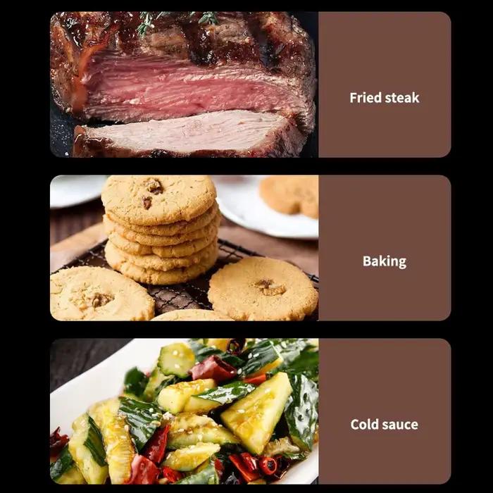 Pince à griller en acier inoxydable pour la nourriture, accessoire de cuisine, ustensiles de camping