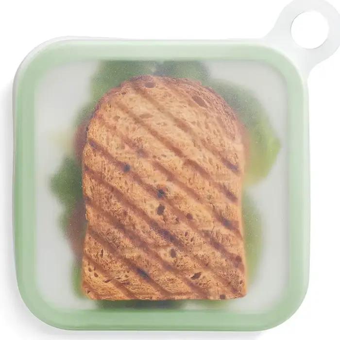 Boîte à bento en silicone réutilisable