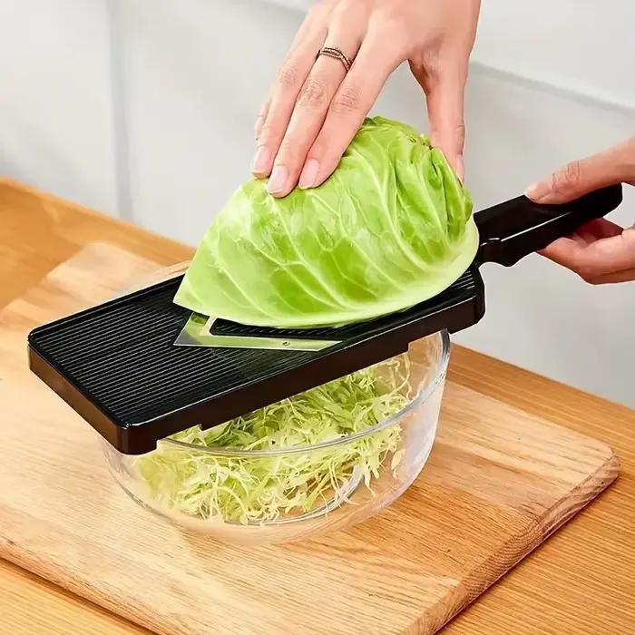 Broyeur de chou multifonctionnel, trancheur manuel de légumes et aliments, râpe pour salades, pommes de terre, concombre, chou violet, Gadget de cuisine