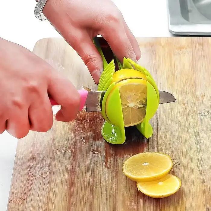 Trancheuse de citron Orange à main en acier inoxydable