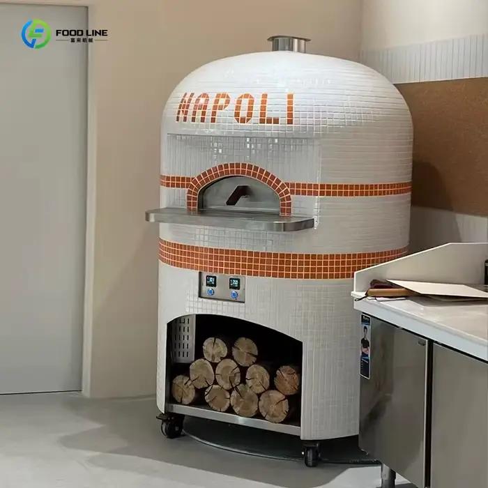 Four à pizza électrique haute température personnalisé, robuste, grande capacité, pour boulangerie italienne et moulin à farine