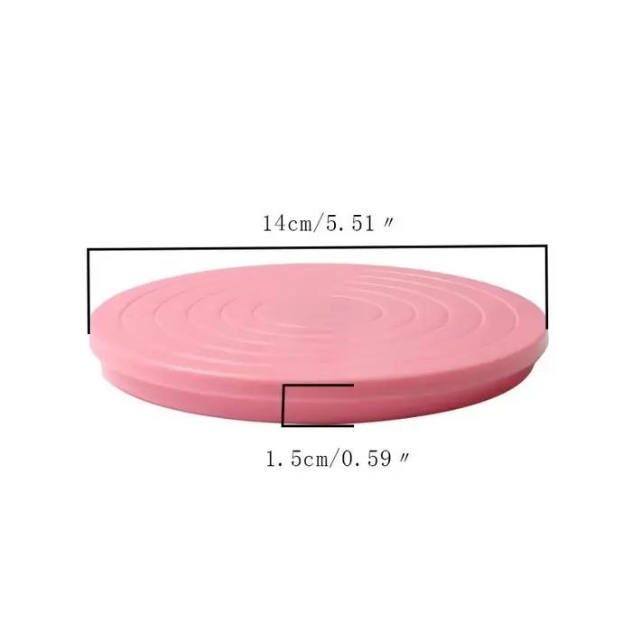 Support de plate-forme révoltant coloré pour gâteau bricolage, table éloignée, mini fourmi har en plastique, outils de cuisine rotatifs pour la maison, strass ronds