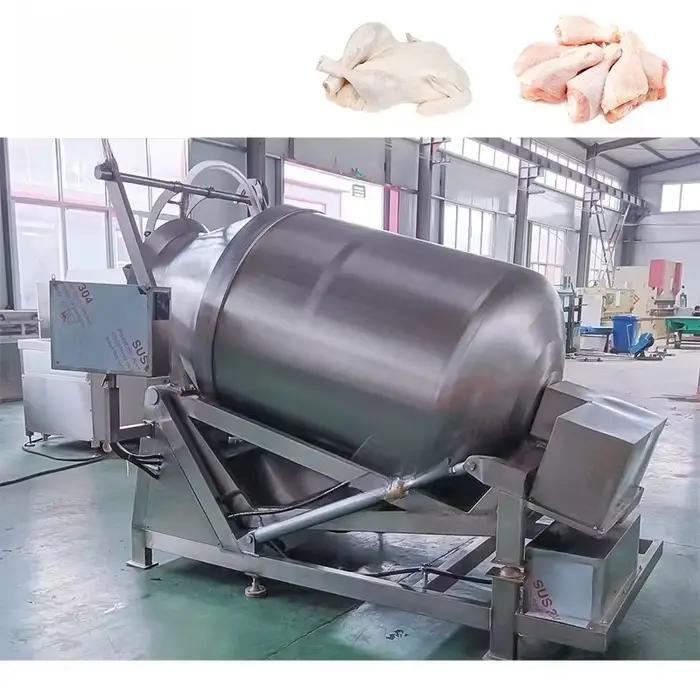 Tumbler à viande industriel haute capacité pour marinade sous vide, avec machine de marination sous vide pour viande, personnalisable