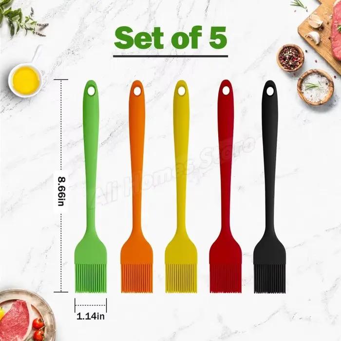 Pinceau de cuisine en silicone pour badigeonner