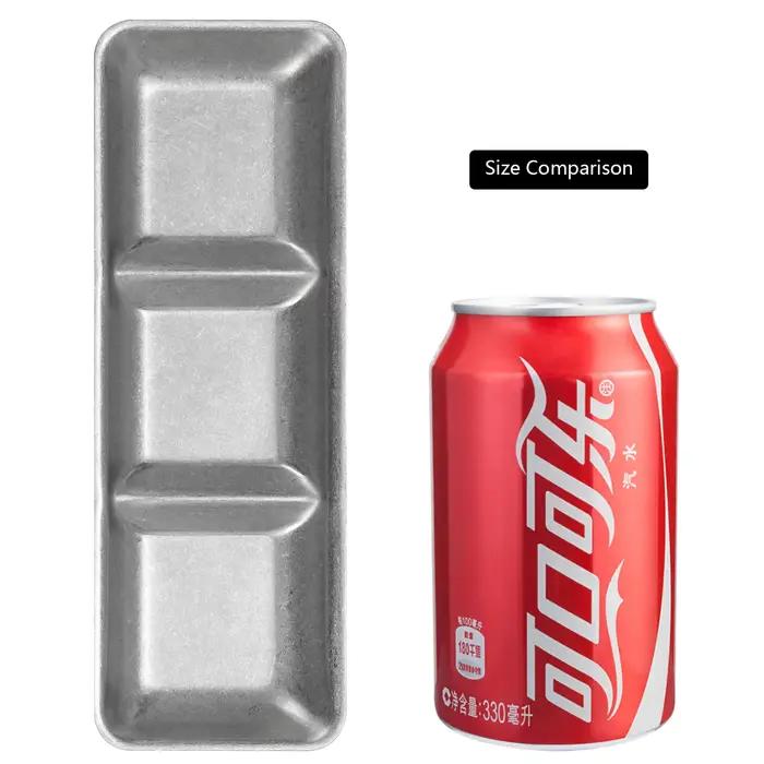 Plat à sauce et assaisonnements en acier inoxydable 304