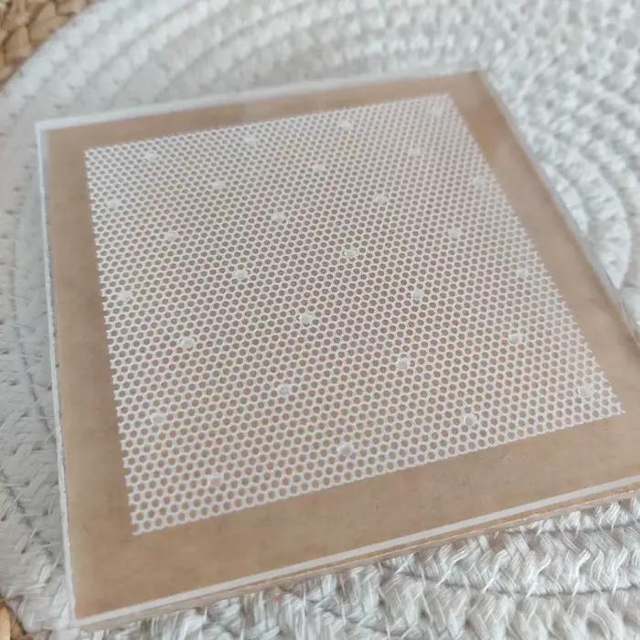 Nouveau modèle de gâteau en dentelle à pois PMMA