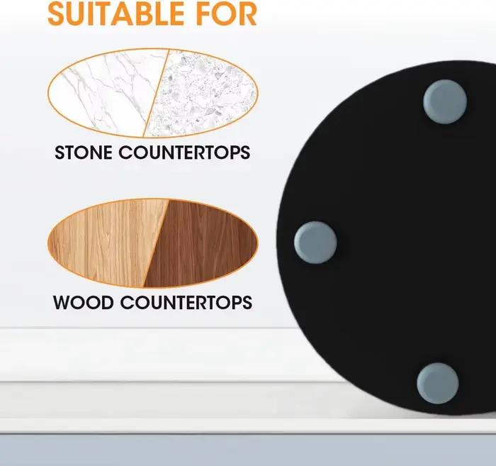 Tapis de glissière pour batteur mélangeur compatible avec les accessoires