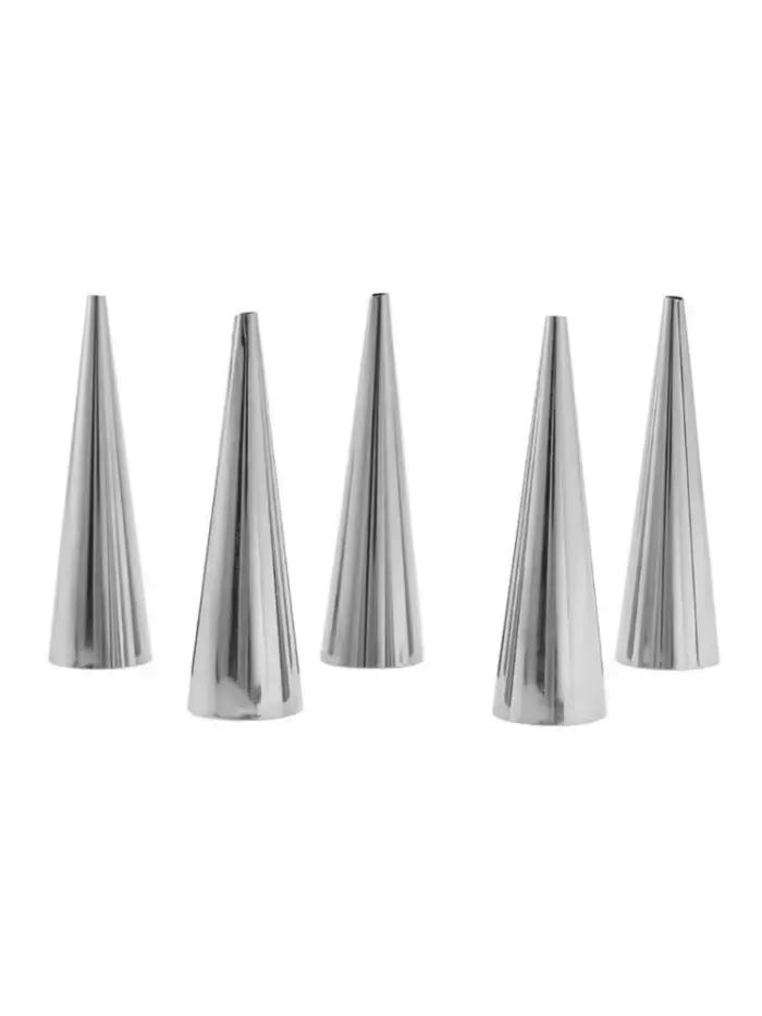 Tubes coniques en acier inoxydable pour crème et pâtisserie, outils à gâteaux pour desserts artistiques et occasions spéciales