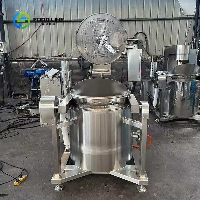 Machine à Popcorn Grande Capacité Personnalisée Chauffage Gaz/Électrique Saveur Caramel Beurre Équipement de Traitement Champignons Papillons