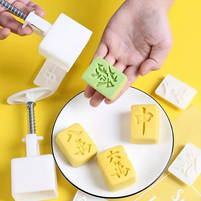 Moule à pâtisserie en forme de Mahjong