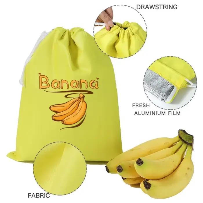 Sac de rangement réutilisable pour la fraîcheur de banane