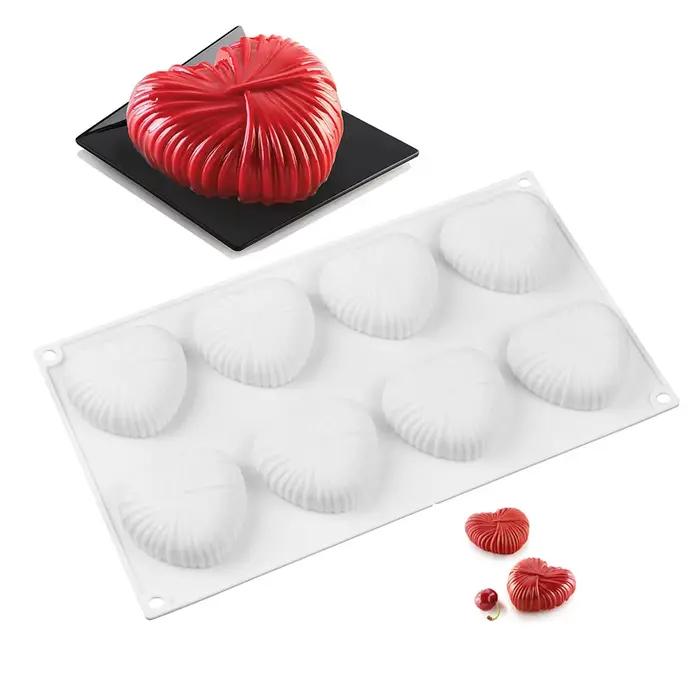 Moule à gâteau en silicone Love Mousse 3D