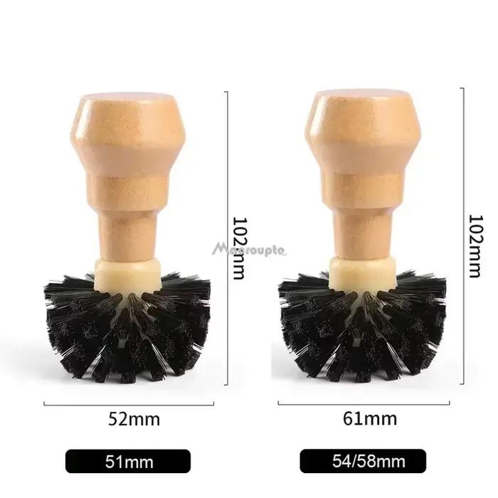 Brosse de nettoyage porte-filtre Barista expresso café doseur