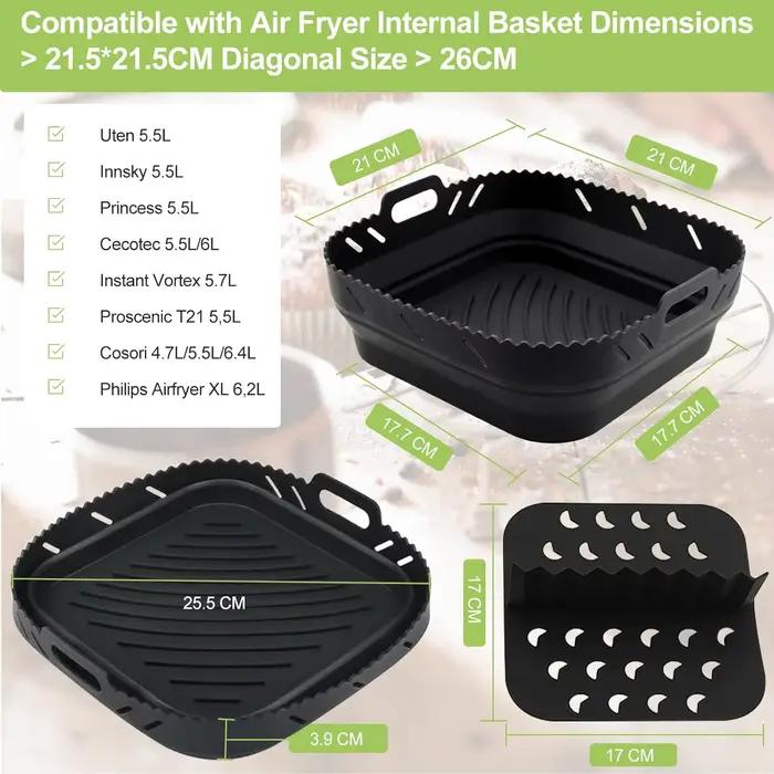 Ensemble d'accessoires pour friteuse à air