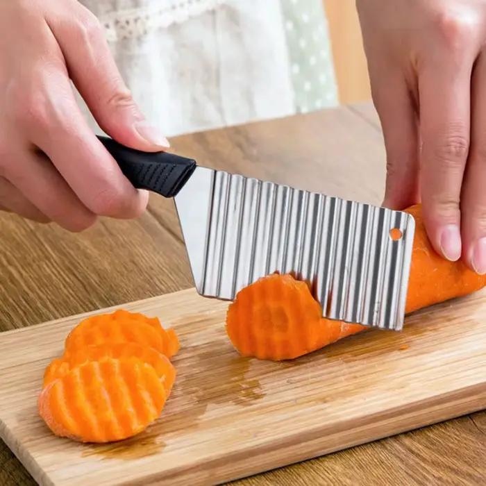Trancheuse de pommes de terre en acier inoxydable