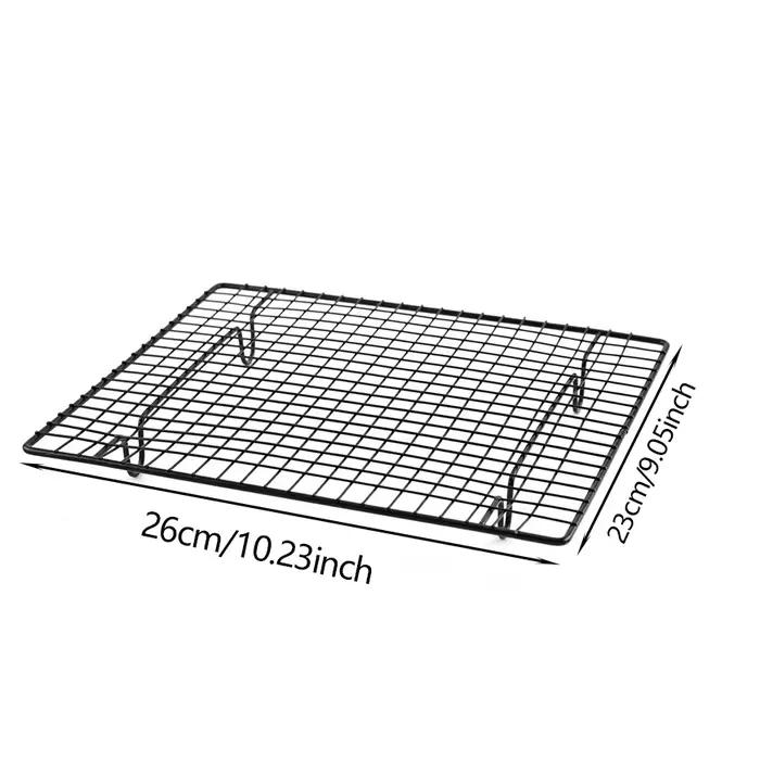 Support de refroidissement en acier au carbone pour gâteaux, biscuits, muffins et tartes - Design moderne et minimaliste - Polyvalent et facile à entretenir