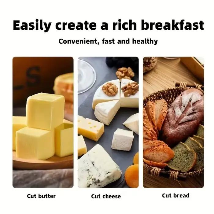 Épandeur de beurre de fromage en acier inoxydable