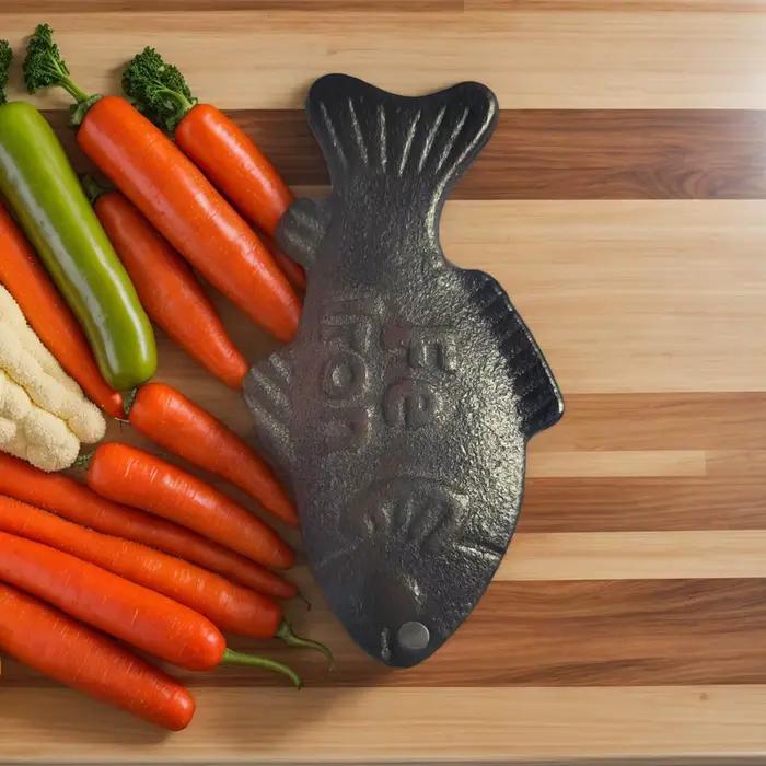 Outil de cuisson fer poisson multifonctionnel pour enfants et végétariens pour améliorer les niveaux de fer naturellement en cuisine