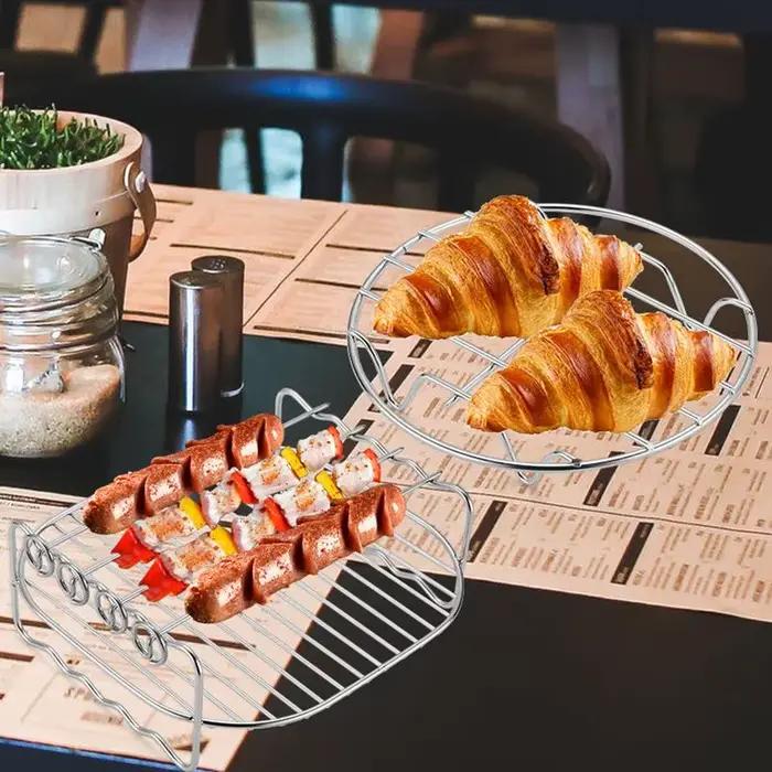 Friteuse à air ronde T1 en acier inoxydable