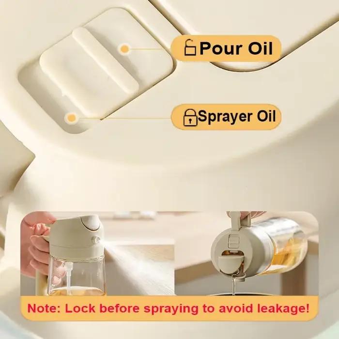 Spray d'huile 2 en 1 200/300/500ml