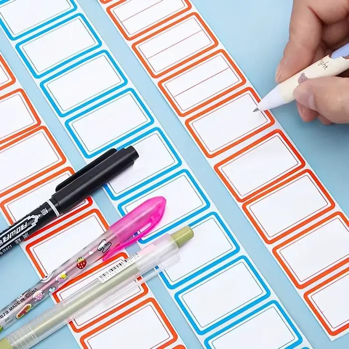 500 étiquettes pour produits congelés par rouleau - Autocollants faciles à déchirer