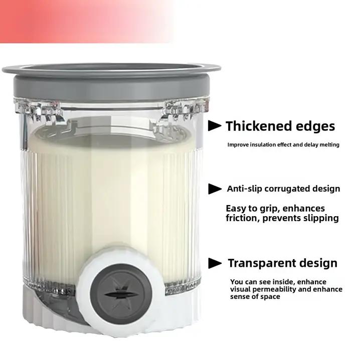 Pot de stockage pour crème glacée compatible avec la machine à crème glacée Ninja Swirl By Creami NC701 NC700 pour une expérience glaciale durable et éco-responsable à offrir pour les occasions spéciales