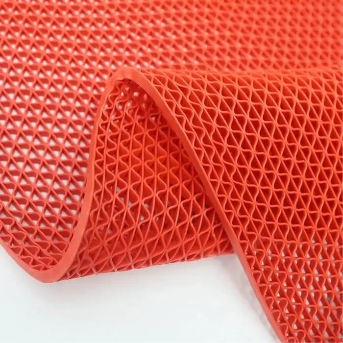 Tapis de sol de Drainage creux antidérapant, pour salle de bain, zone humide, porte de douche, multifonctionnel, cuisine, tapis en plastique étanche