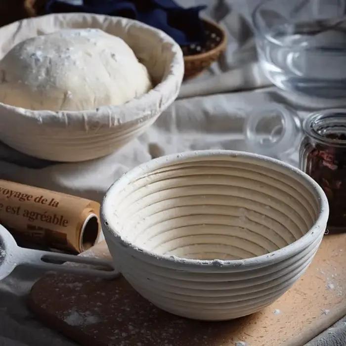 Moule à gâteau au vinaigre de Style européen, rangement en rotin, poêle à pain Sandwich, panier de Fermentation du pain Rural, accessoires de pâtisserie et de pâtisserie