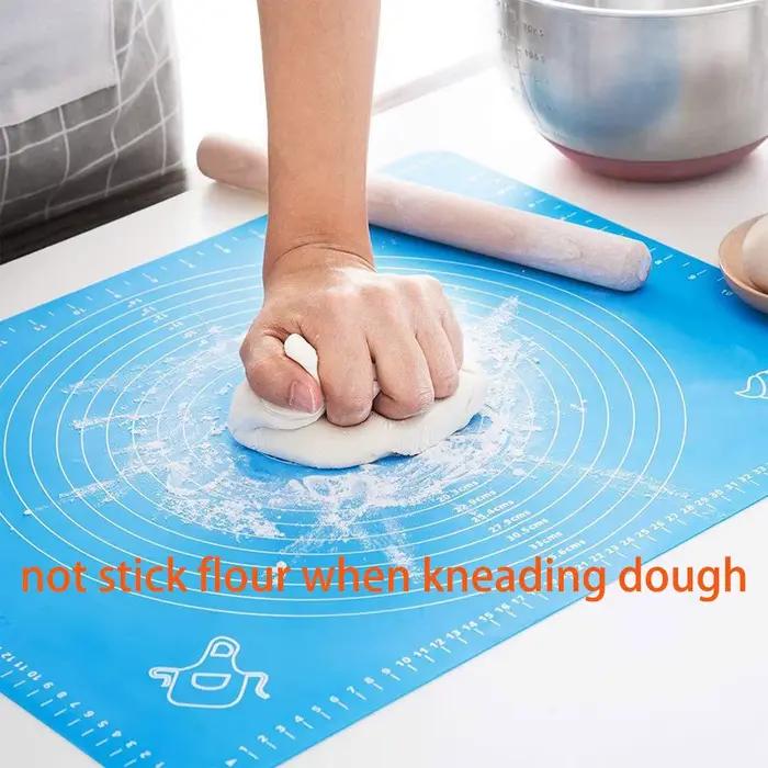 Planche à pâtisserie en silicone antiadhésive TOP-MAX pour pizza, macaron, biscuit et autres gadgets de cuisine occasions spéciales