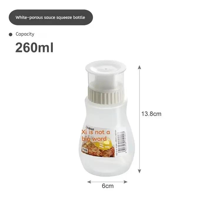 Maison cuisine bouteille pressée en plastique de qualité alimentaire Sauce tomate