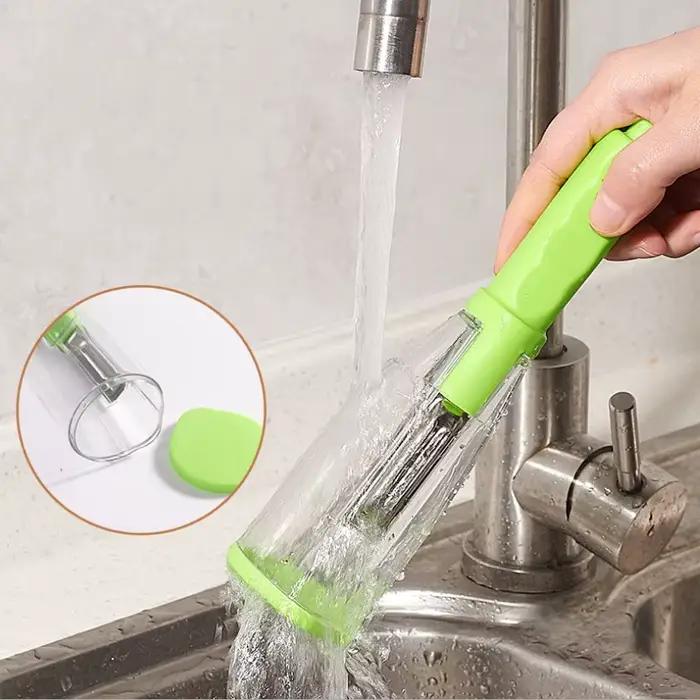 Couteau à éplucher multifonctionnel avec tube de rangement pour fruits et légumes antidérapant rangement facile et économique pour la cuisine occasions spéciales et cadeaux