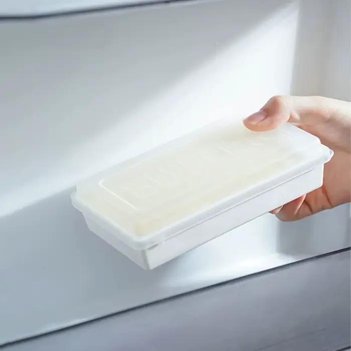 Nouveau avec couvercle couvercle coupe-beurre boîte de rangement avec coupe plat à beurre pratique récipient à beurre stockage au réfrigérateur