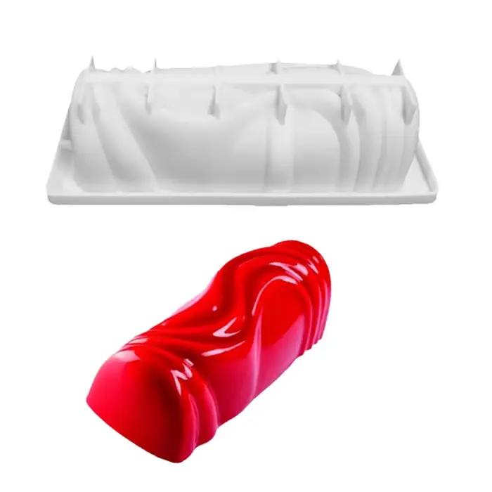 Moules rectangulaires en Silicone pour Mousse française