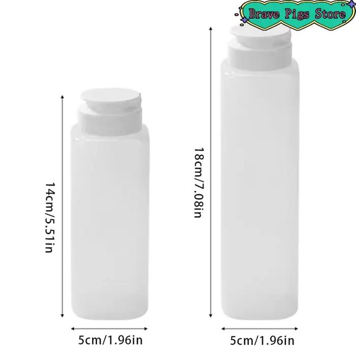 Bouteille à presser pour condiments de 200/300ml