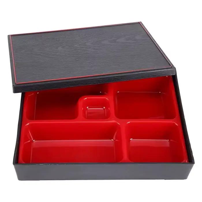 Boîte de rangement alimentaire JETTING avec compartiments pour déjeuner professionnel, plateau pour travailleurs, récipient alimentaire portable et multifonctionnel pour maison, bureau, camping et événements familiaux