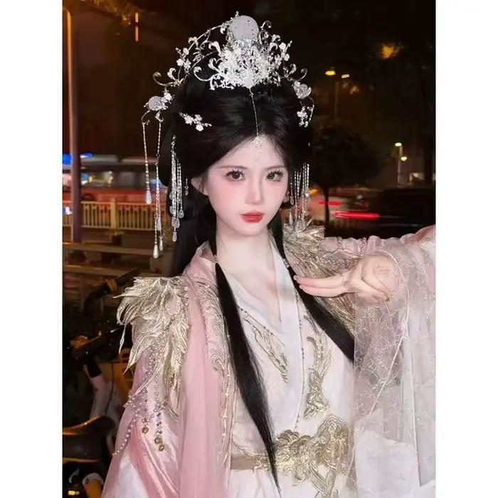 Accessoire de cheveux rétro de style traditionnel pour femme