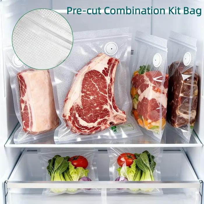 Machine de mise sous vide sans fil portable pour emballage alimentaire domestique avec sacs sous vide offerts pour la conservation des aliments et l'économie d'espace frigorifique