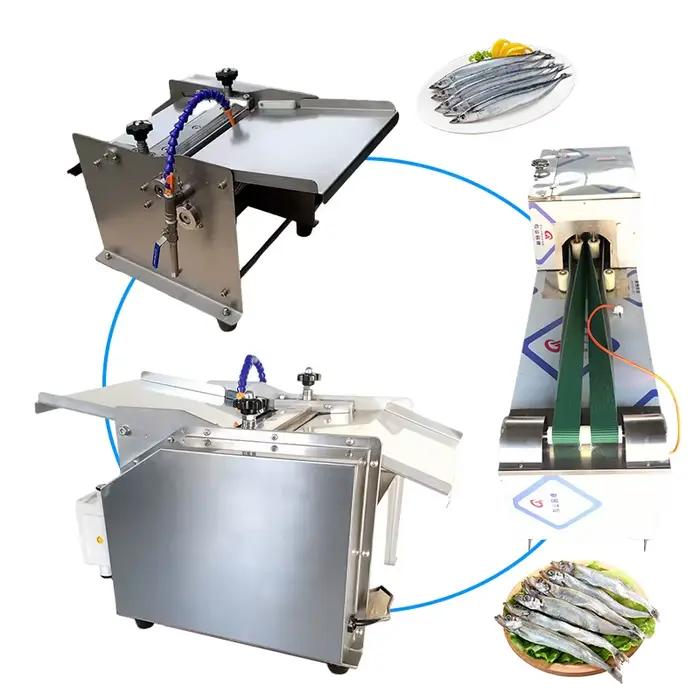 Machine à trancher les filets de poisson congelé, coupe-saumon en cubes, équipement commercial de transformation du poisson, personnalisable