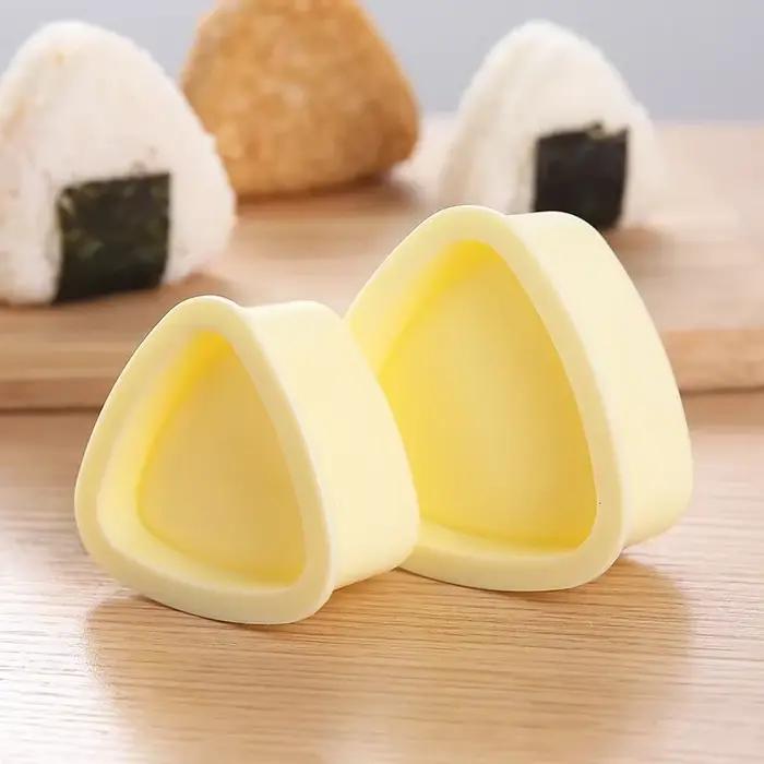 Onigiri moule maison cuisine ustensiles alimentaires pour cuisine 1-2 pièces Kit Sushi presse pratique japon bricolage Bento accessoires boules de riz nouveau