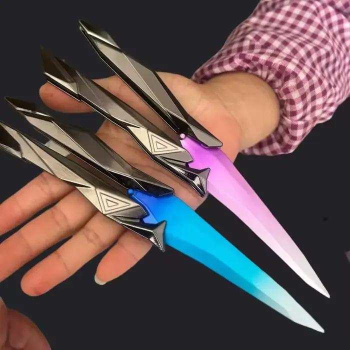Nouveau couteau papillon pliable Valorant Singularity