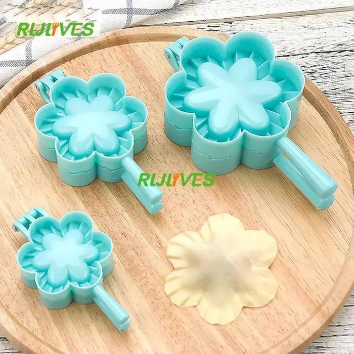S/M/L 3 modèles cuisine boulette moule coeur papillon fleur forme bricolage boulettes faisant pâte presse tarte
