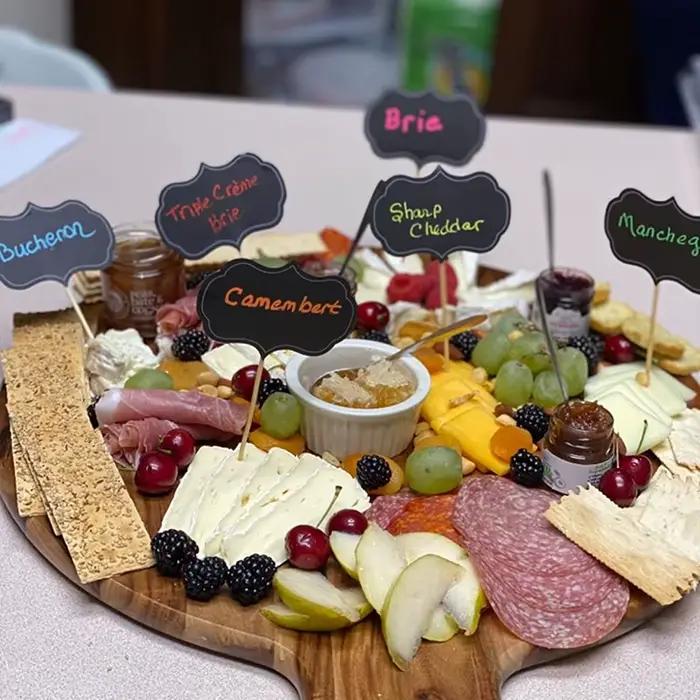 Marqueurs de Fromage pour Tableau de Charcuterie