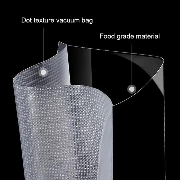TINTON LIFE – scelleuse sous vide pour aliments, sacs économiseurs de stockage, rouleaux en plastique sous vide, sacs de 5 tailles pour la cuisine, scelleuse sous vide pour conserver les aliments frai