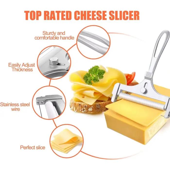Trancheuse à fromage en fil d'acier inoxydable